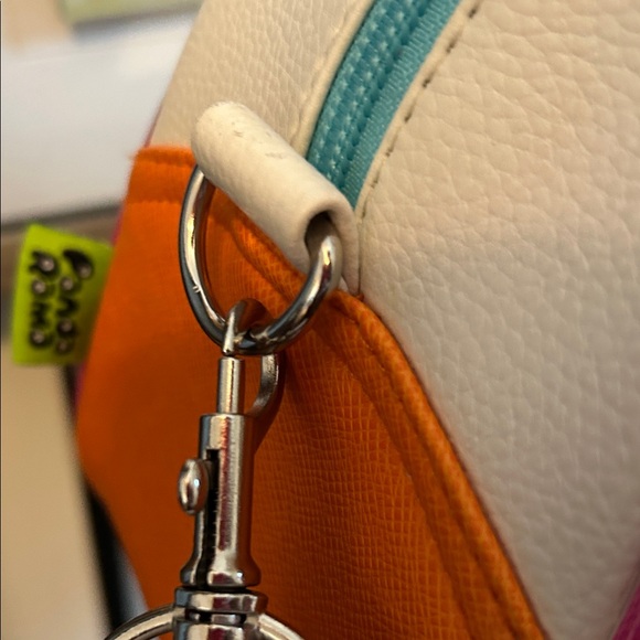 Panda Rama Chic White and Blue Crossbody Bag - Picture 5 of 15